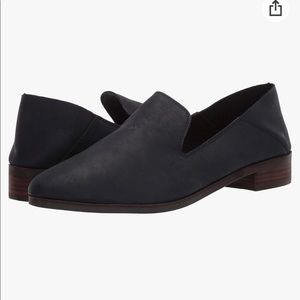 Lucky Brand Black Cahill Leather Flats